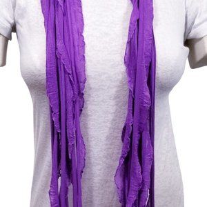 Light Purple Flutter Scarf Lightweight Women Accessory Multiwear